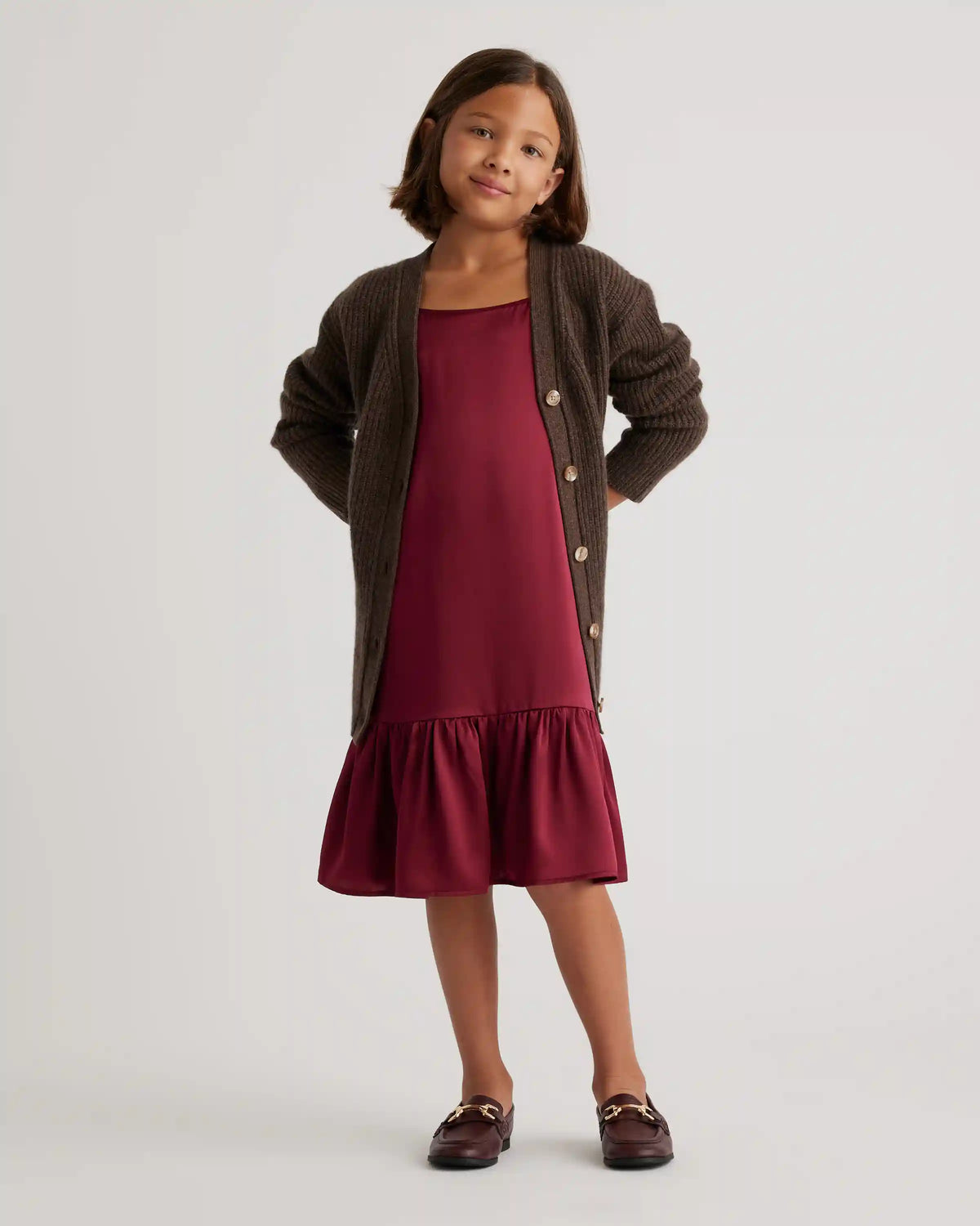 Washable Cashmere Oversized Fisherman Cardigan