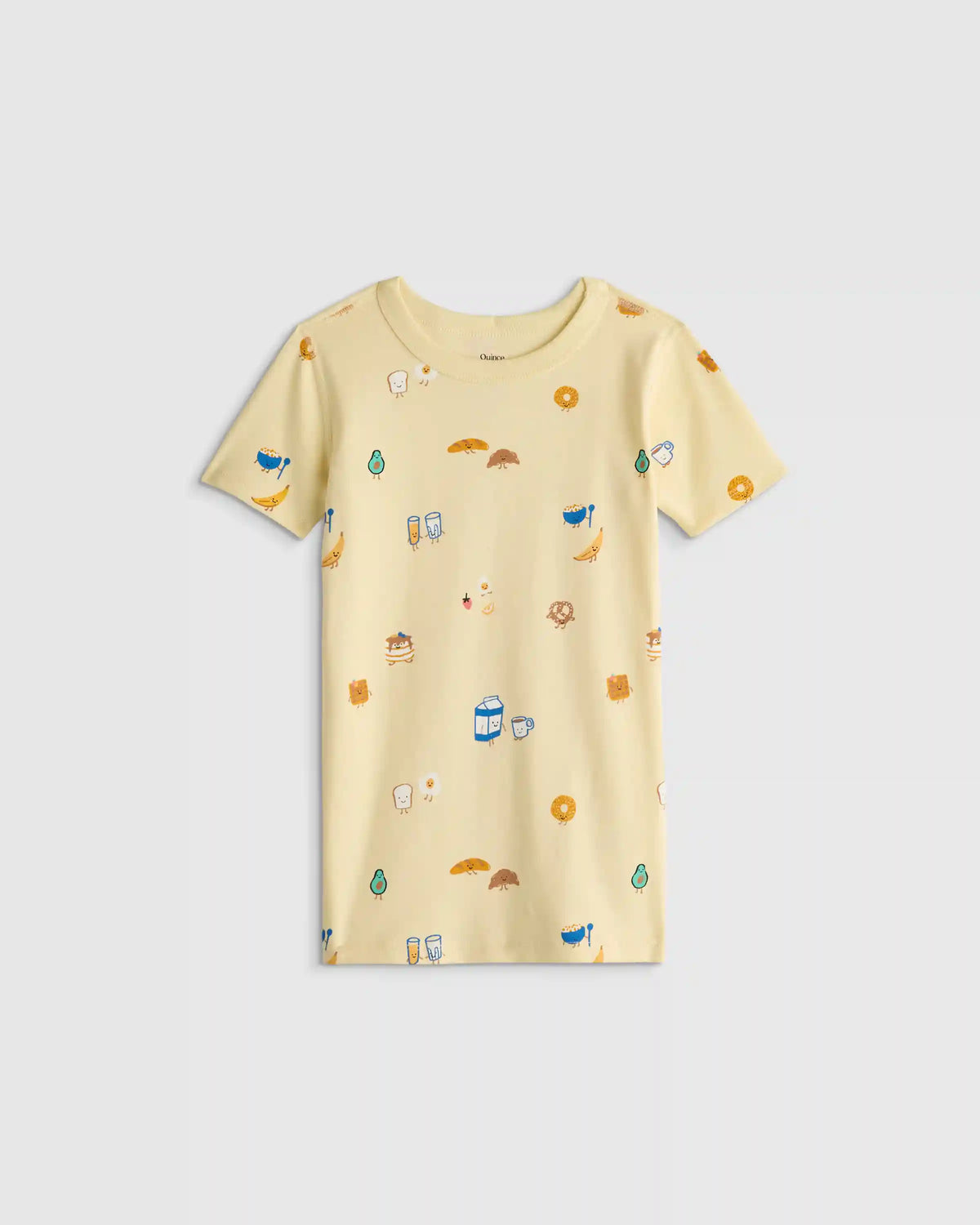 100% Organic Cotton Short Sleeve and Shorts Pajama Set