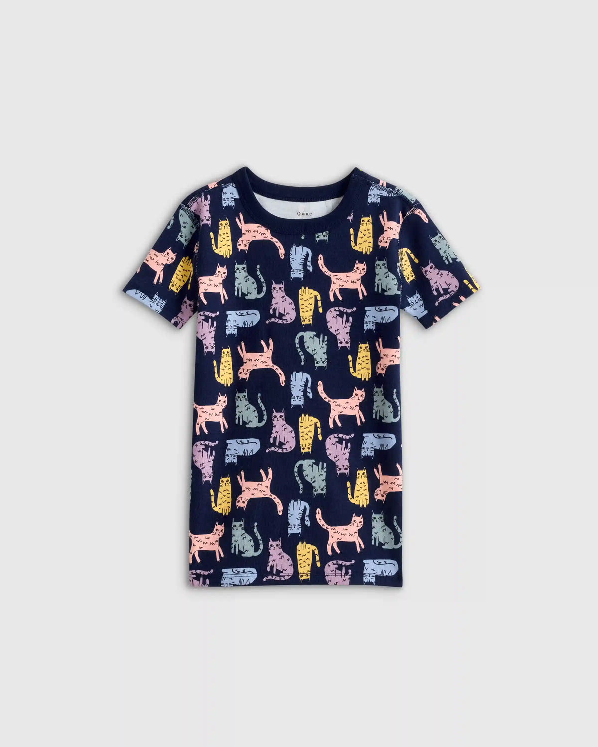 100% Organic Cotton Short Sleeve and Shorts Pajama Set