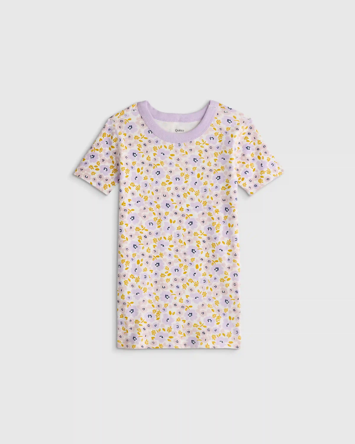 100% Organic Cotton Short Sleeve and Shorts Pajama Set