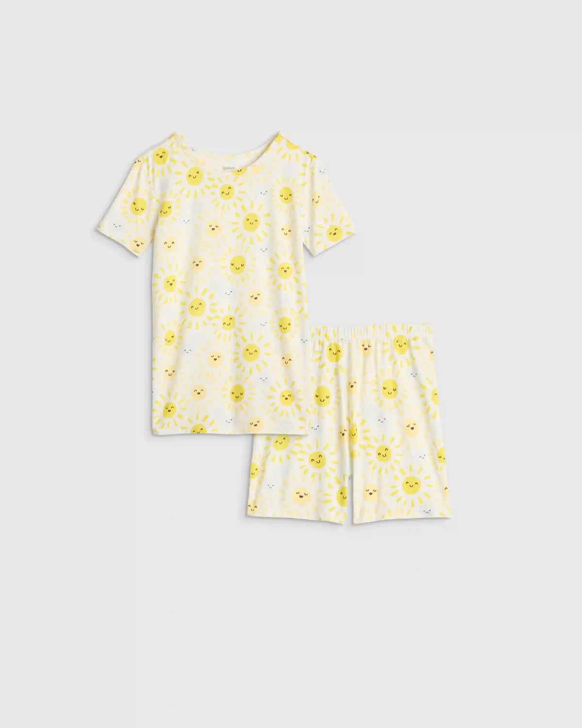 Bamboo Short Sleeve and Shorts Pajama Set