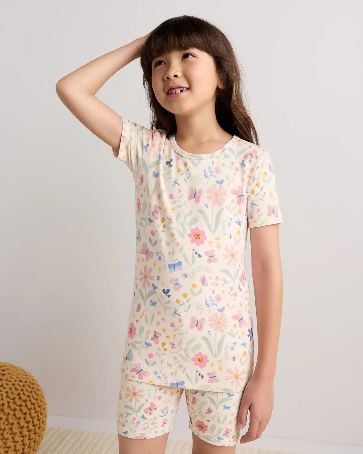 Bamboo Short Sleeve and Shorts Pajama Set