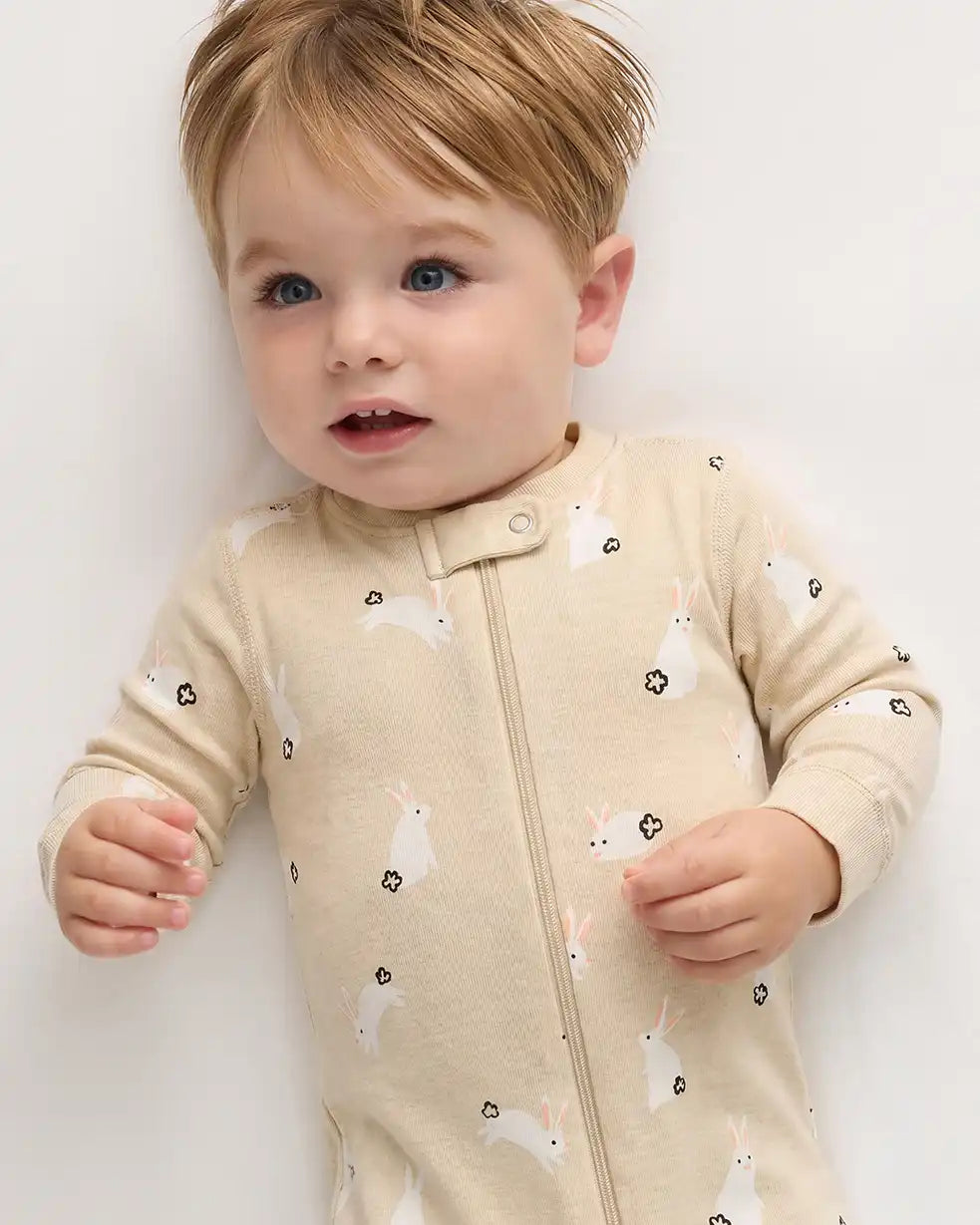 100% Organic Cotton One Piece Pajama