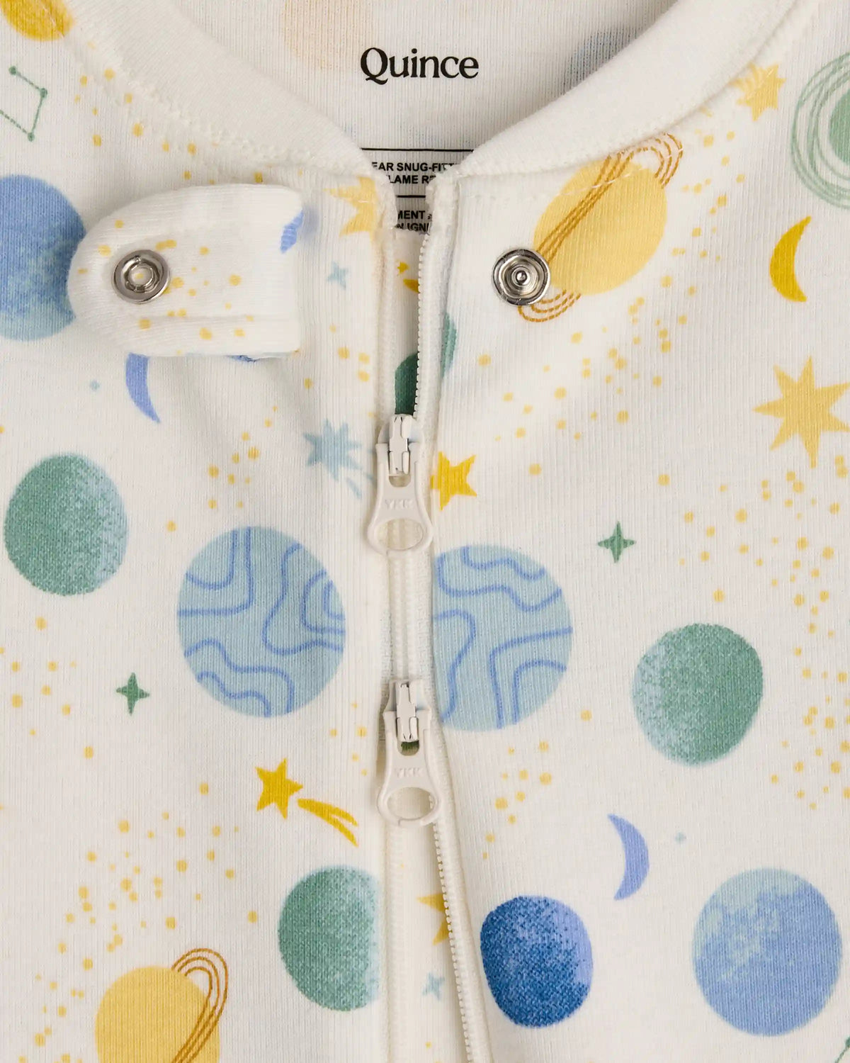 100% Organic Cotton One Piece Pajama
