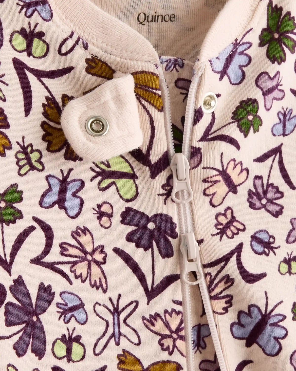 100% Organic Cotton One Piece Pajama