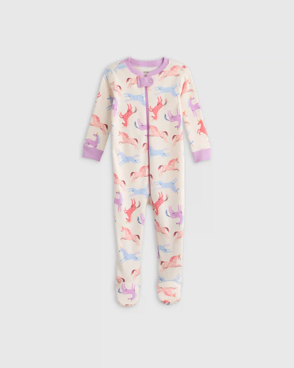 100% Organic Cotton Footie Pajama