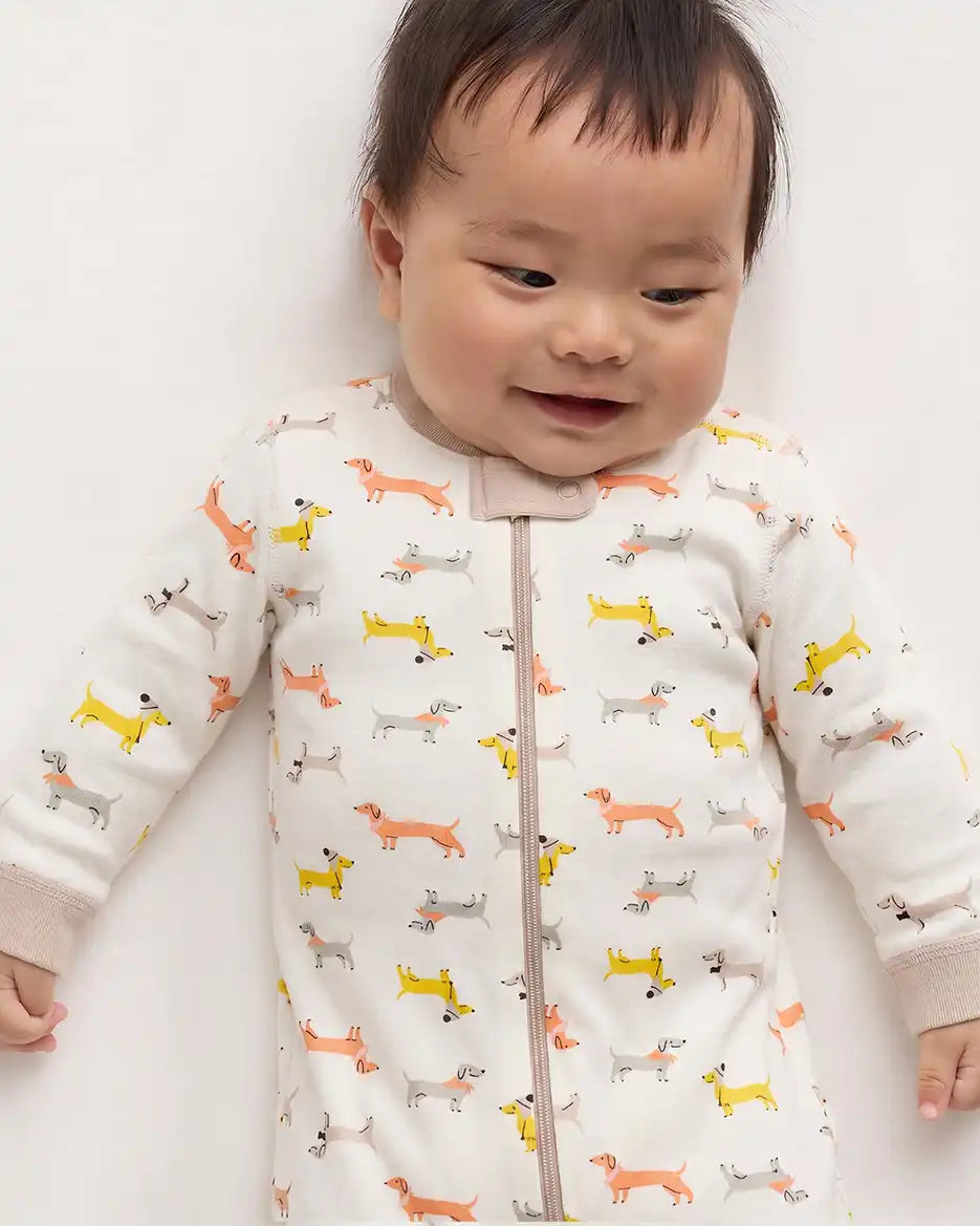 100% Organic Cotton Footie Pajama