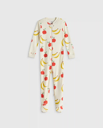 100% Organic Cotton Footie Pajama