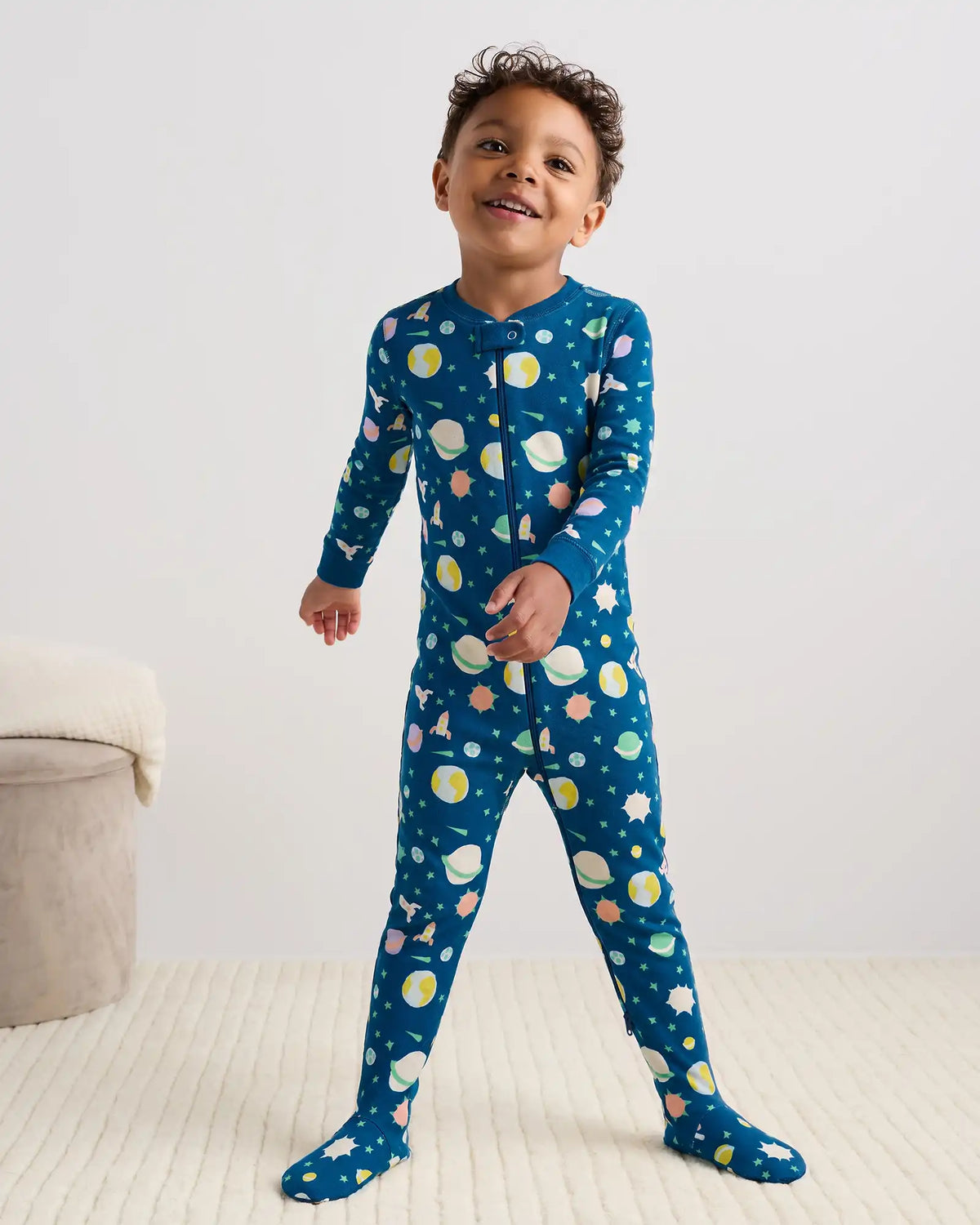 100% Organic Cotton Footie Pajama