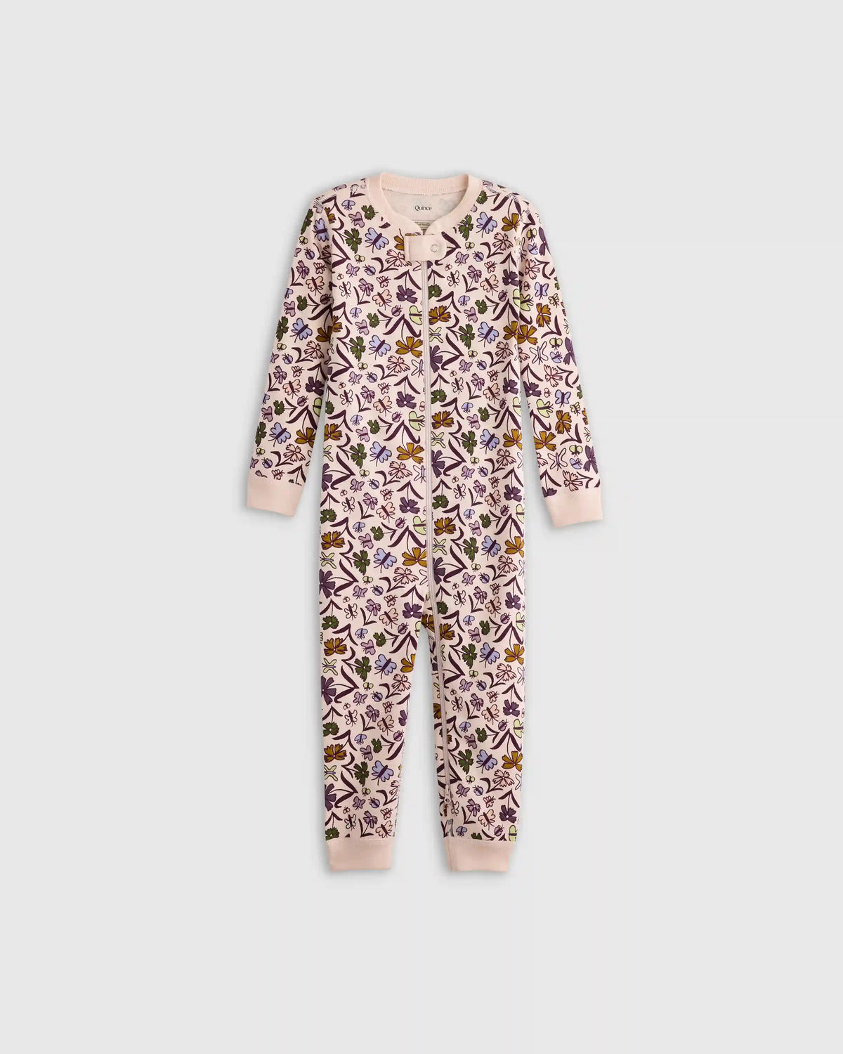 100% Organic Cotton One Piece Pajama