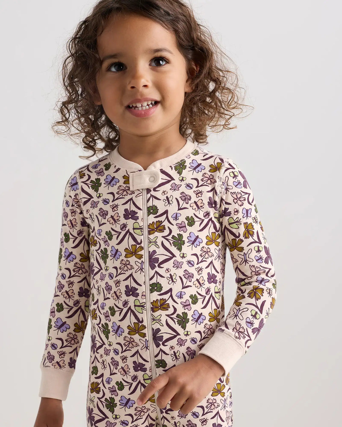 100% Organic Cotton One Piece Pajama