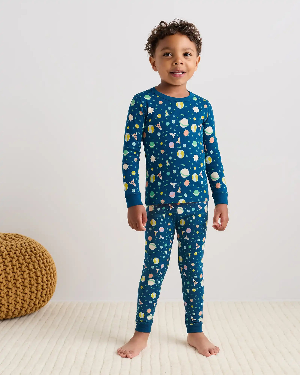 100% Organic Cotton Long Sleeve and Pant Pajama Set