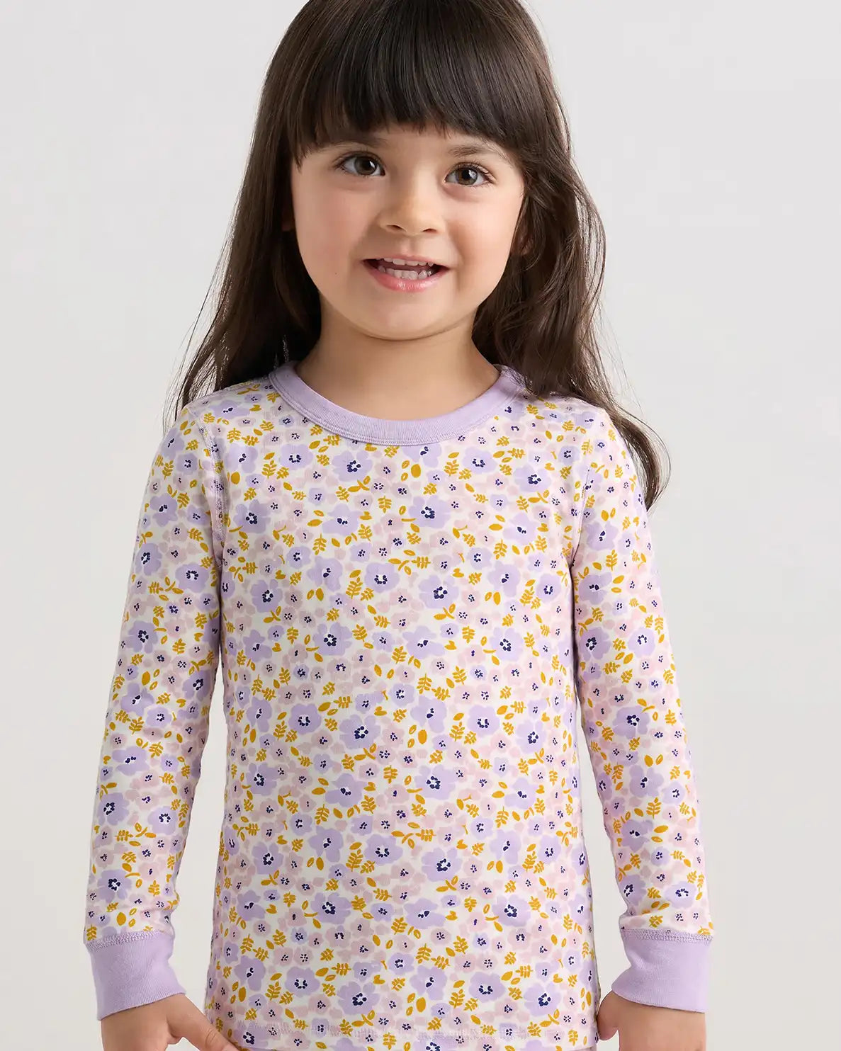 100% Organic Cotton Long Sleeve and Pant Pajama Set