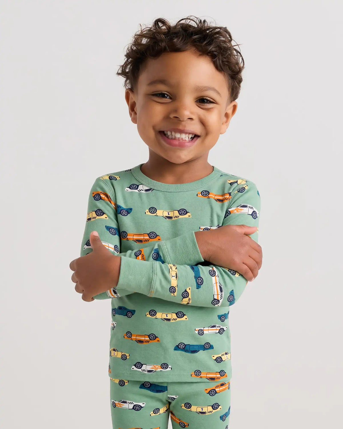 100% Organic Cotton Long Sleeve and Pant Pajama Set