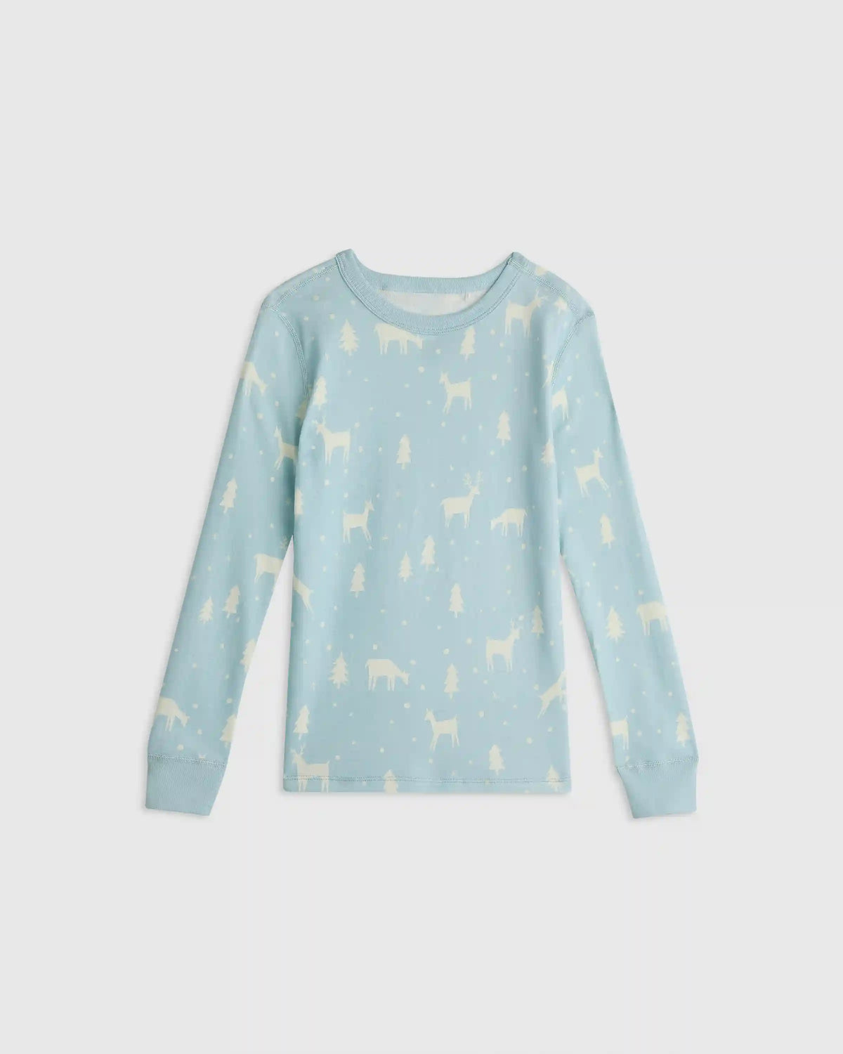 100% Organic Cotton Long Sleeve and Pant Pajama Set