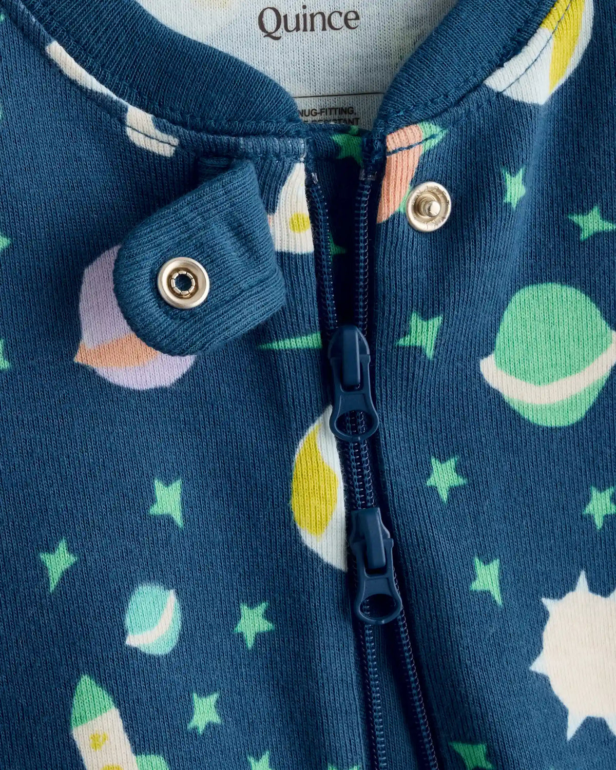 100% Organic Cotton Shortie Onesie Pajama