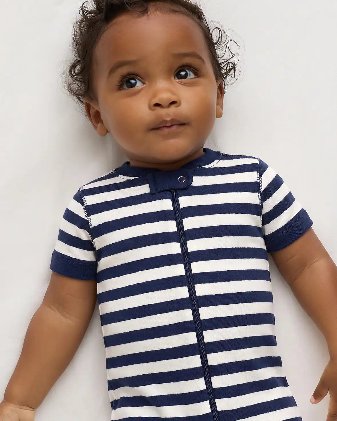 100% Organic Cotton Shortie Onesie Pajama