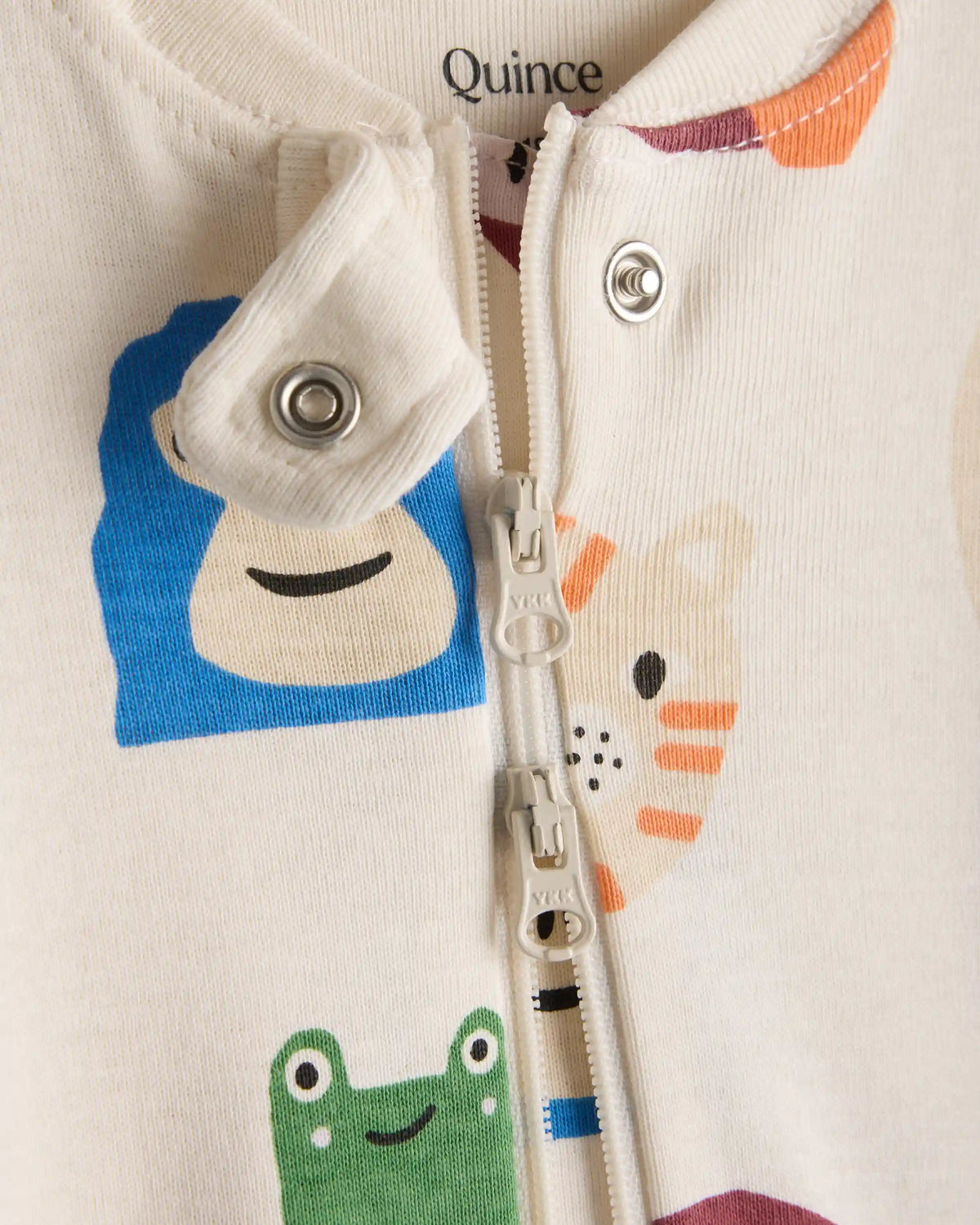 100% Organic Cotton Shortie Onesie Pajama