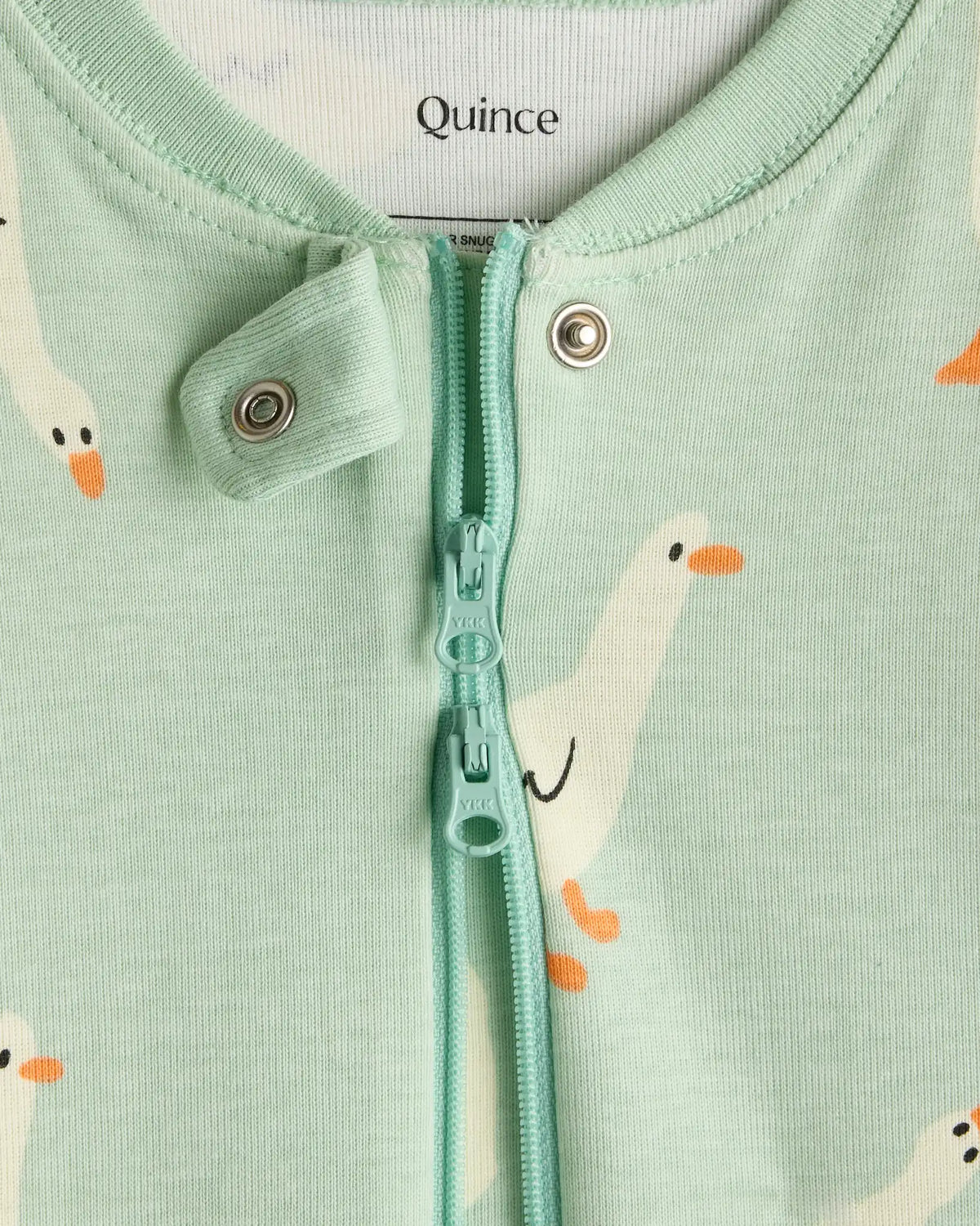 100% Organic Cotton Shortie Onesie Pajama