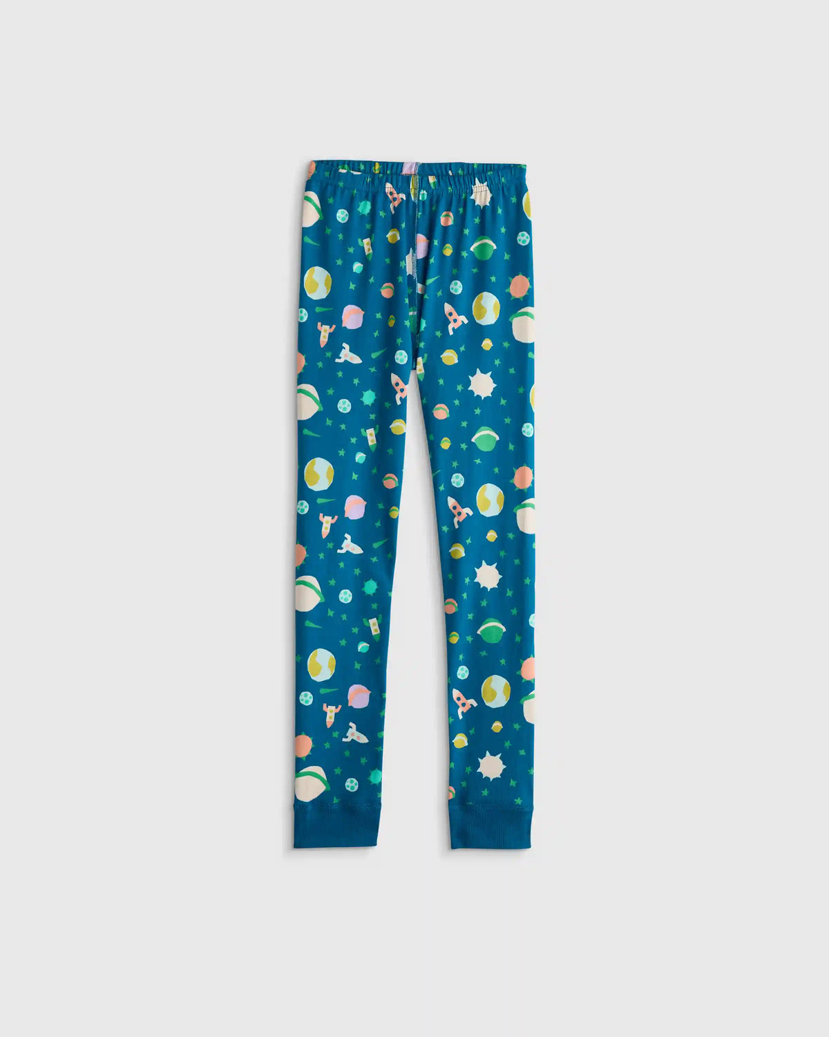 100% Organic Cotton Short Sleeve and Pant Pajama Set