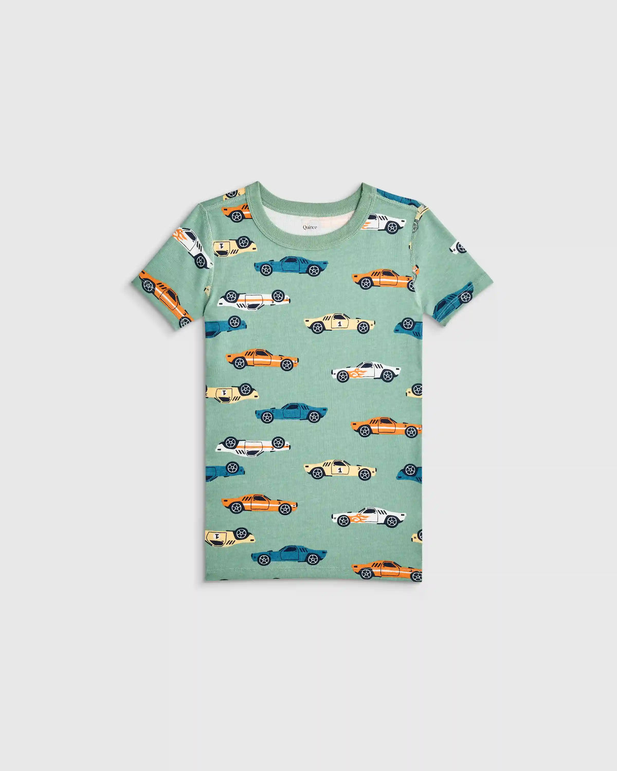 100% Organic Cotton Short Sleeve and Pant Pajama Set