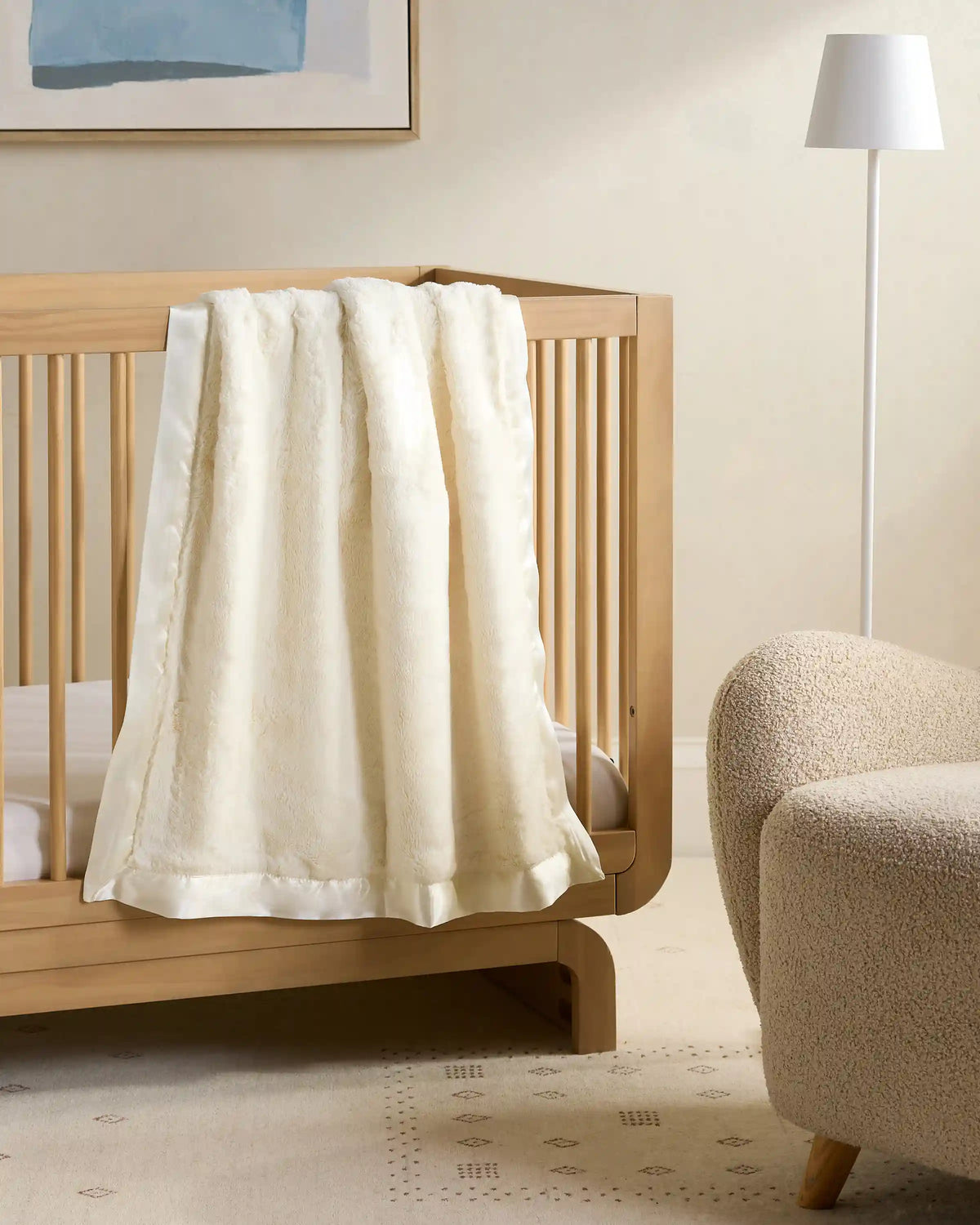 Silky Plush Baby Blanket