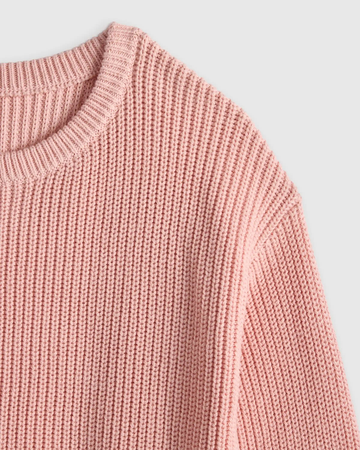 100% Organic Cotton Fisherman Tunic Sweater