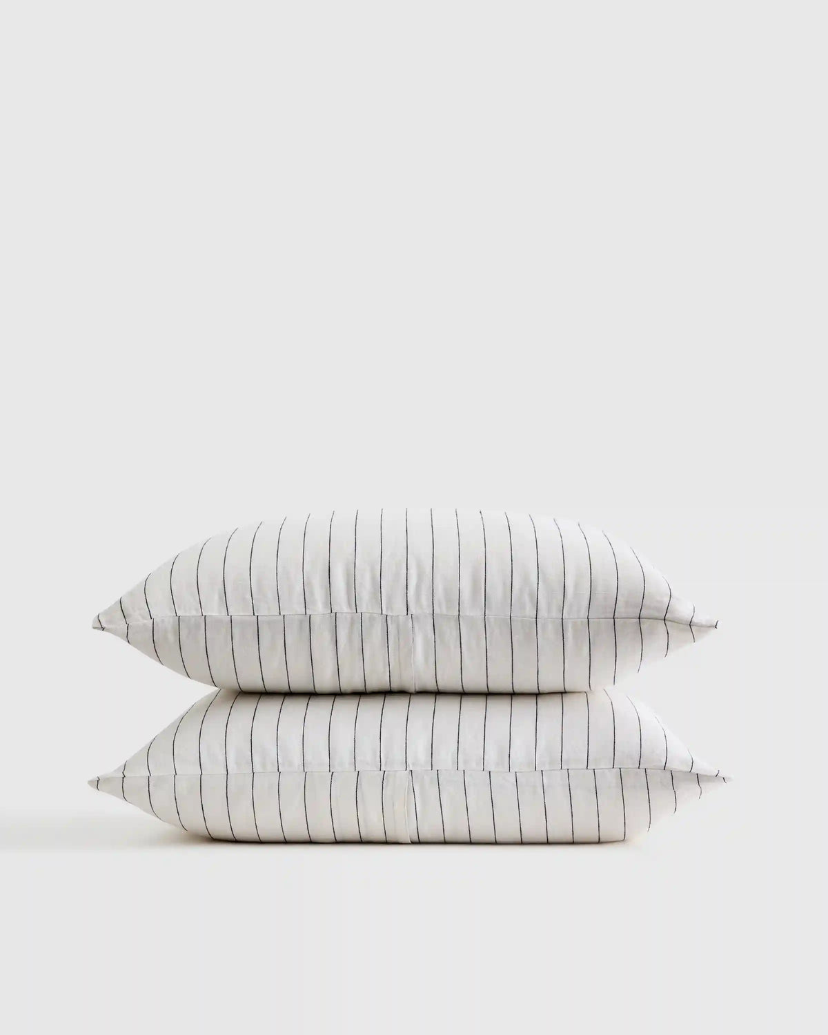European Linen Stripe Sham Set