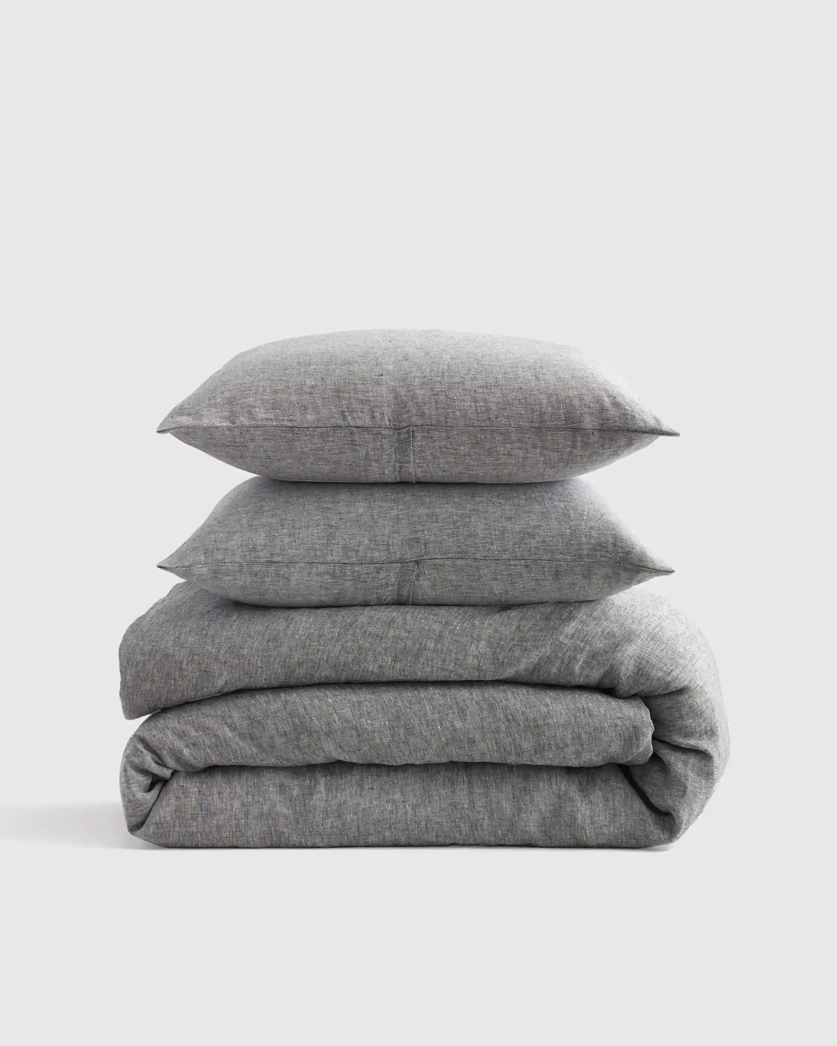 European Linen Chambray Duvet Cover Set