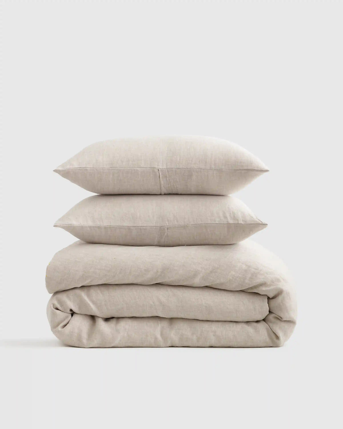 European Linen Chambray Duvet Cover Set