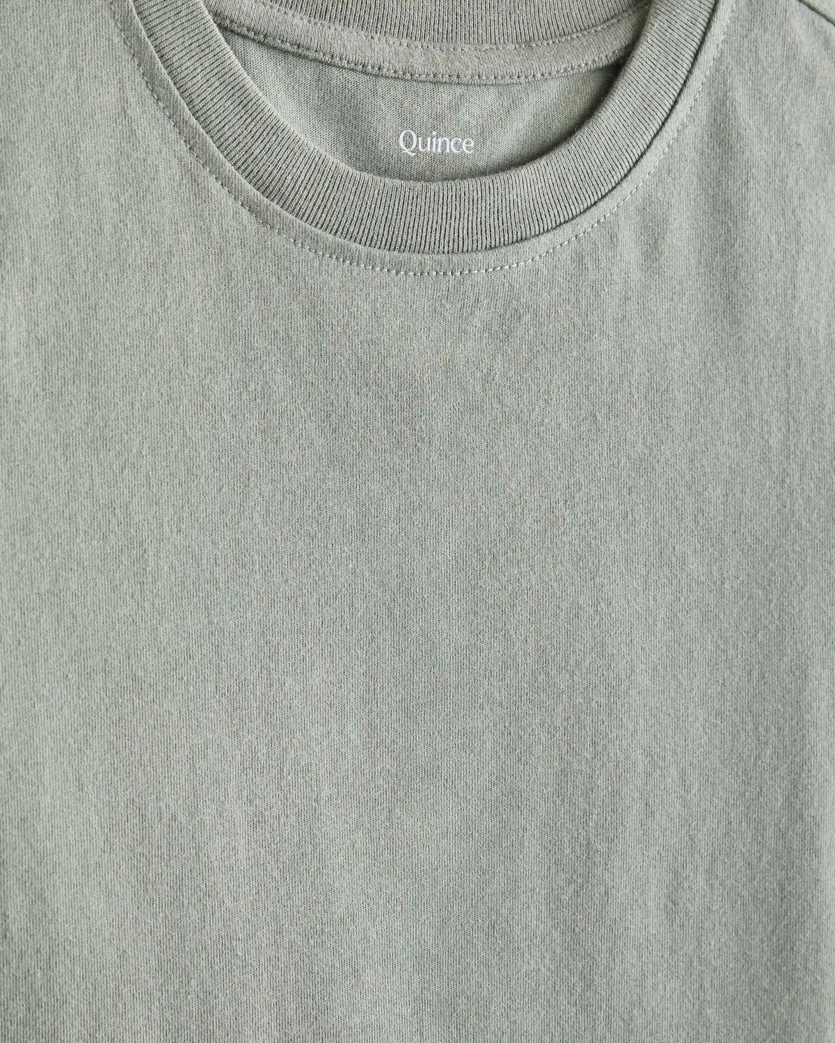 100% Organic Cotton Jersey Long Sleeve Tee