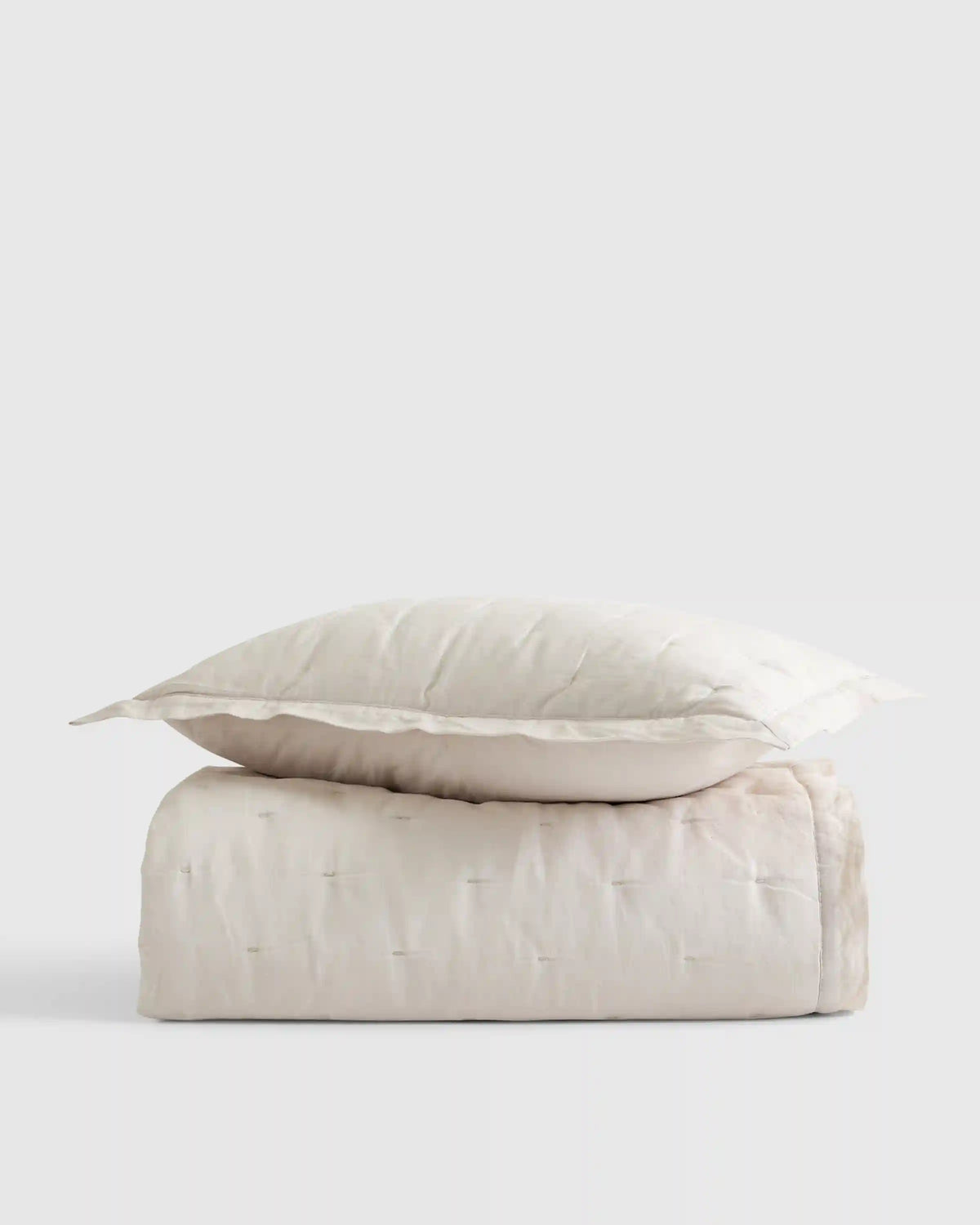 European Linen Toddler Dream Quilt & Sham Set