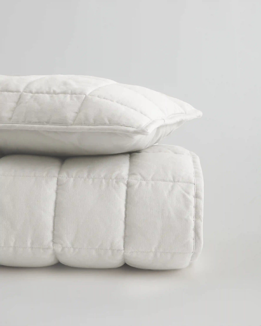 European Linen Toddler Quilt & Sham Set