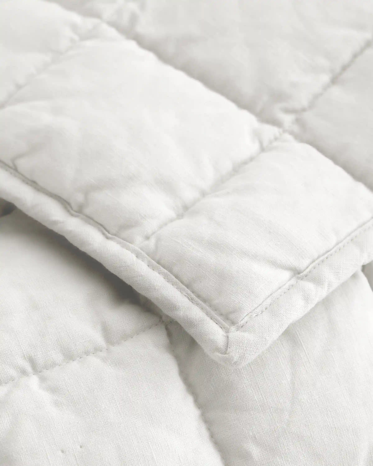 European Linen Toddler Quilt