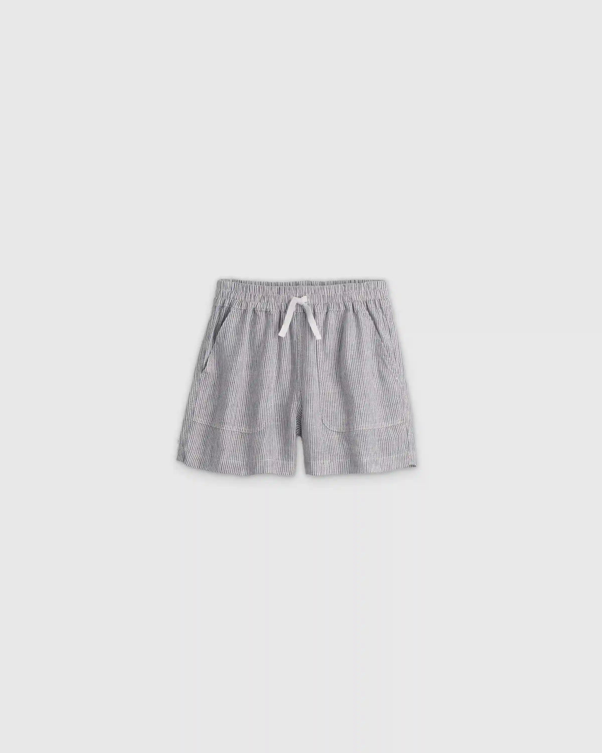 100% European Linen Drawstring Shorts