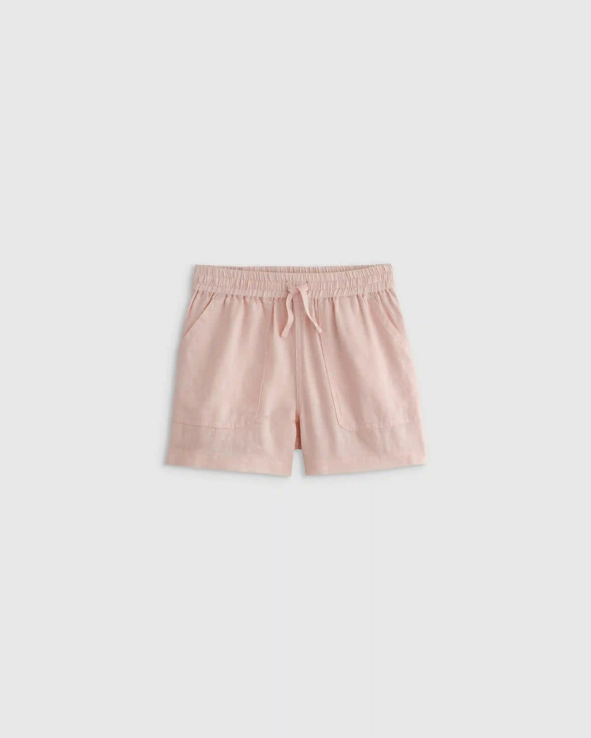 100% European Linen Drawstring Shorts