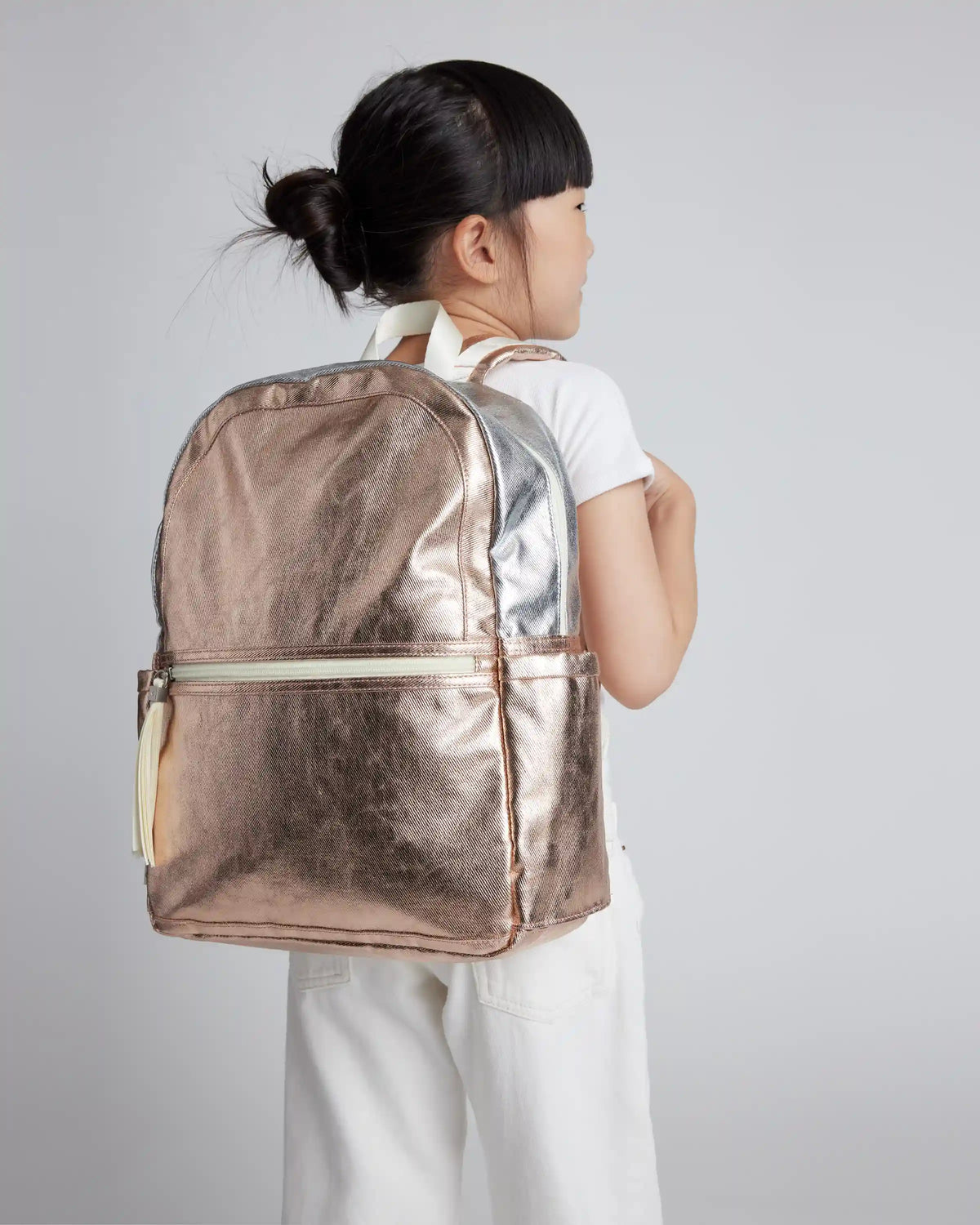 Recycled Double Pocket Backpack