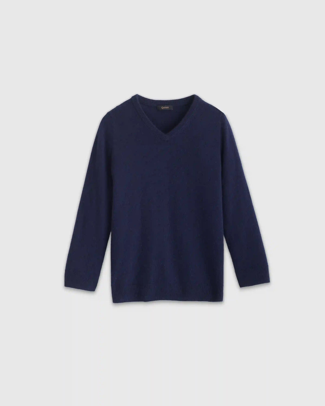Washable Cashmere V-Neck Sweater