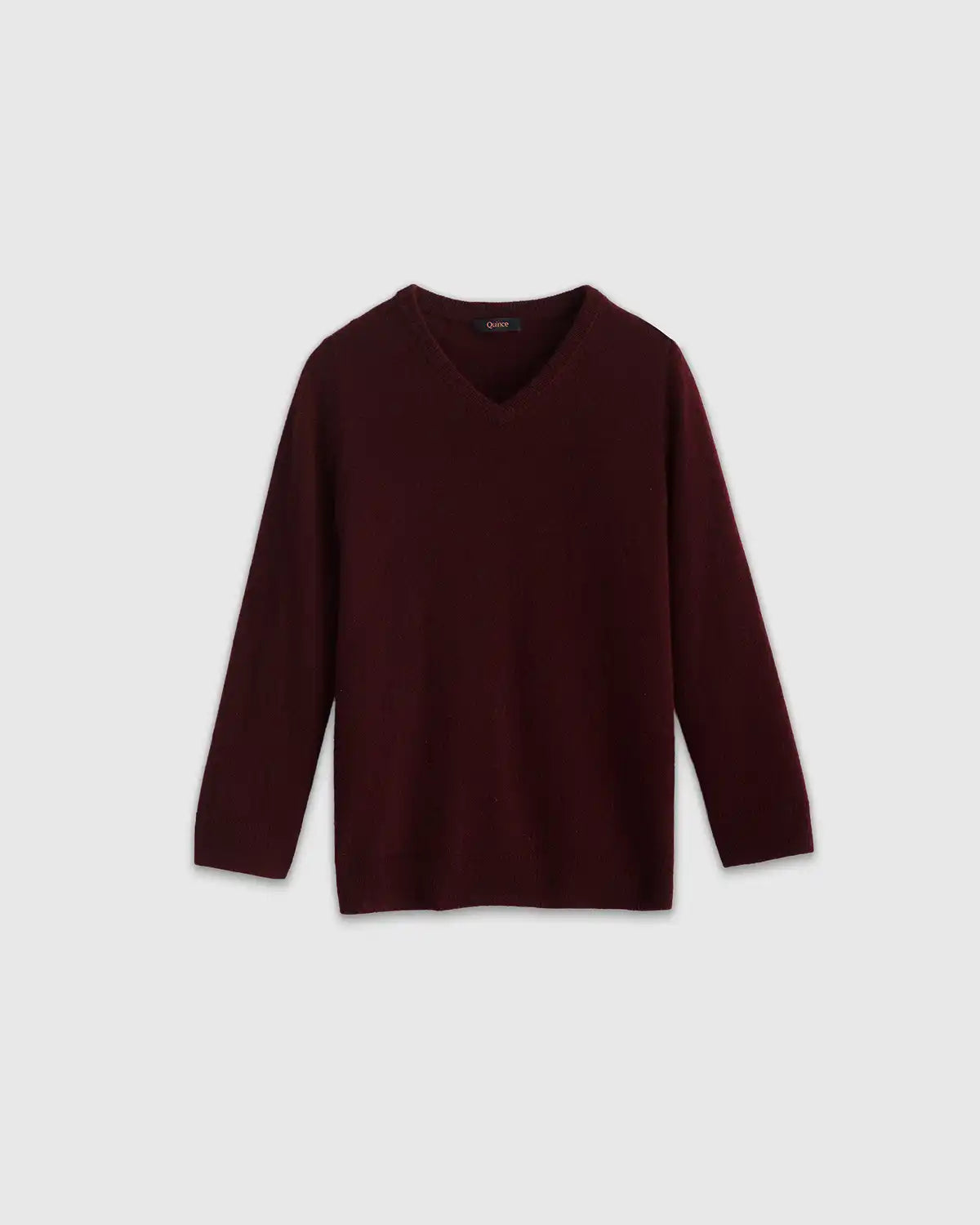 Washable Cashmere V-Neck Sweater