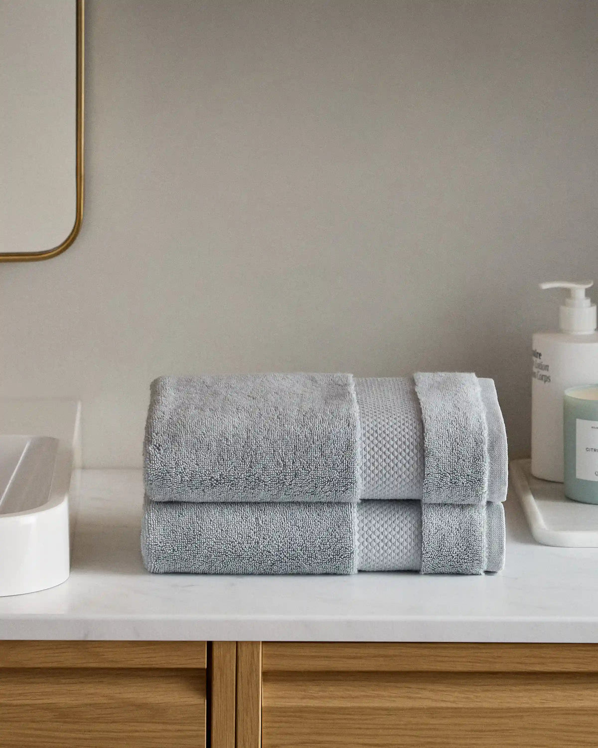 Turkish Ultra Plush Hand Towel (Set of 2)