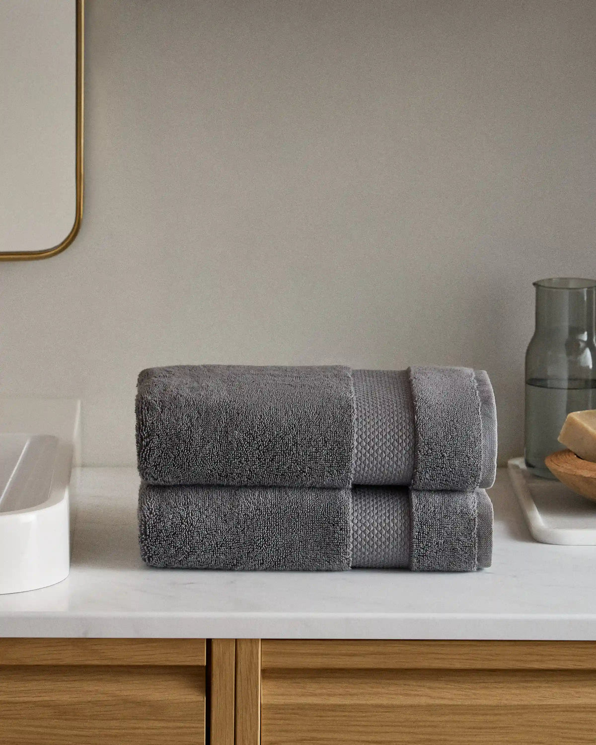 Turkish Ultra Plush Hand Towel (Set of 2)