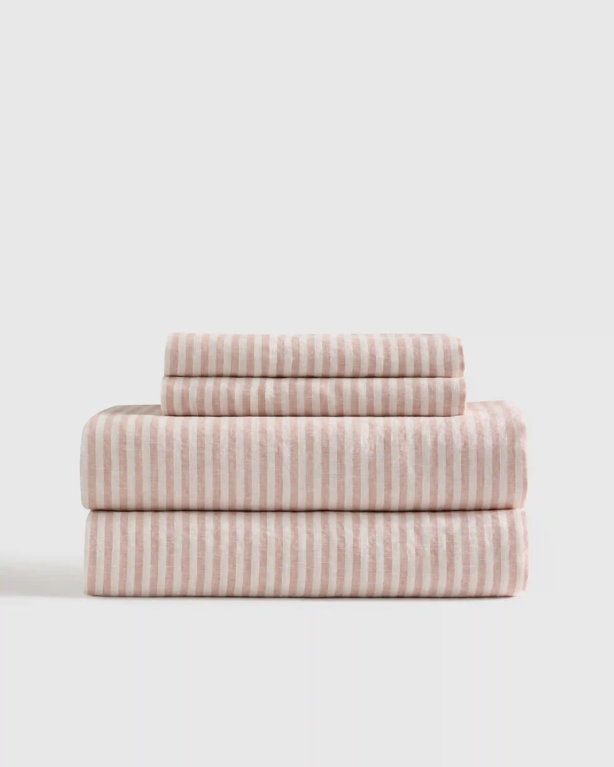 European Linen Stripe Sheet Set