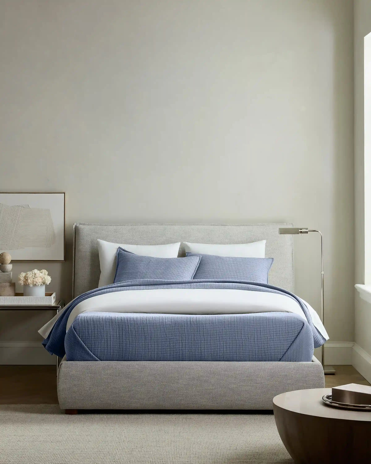 Organic Ribbed Cotton Shams