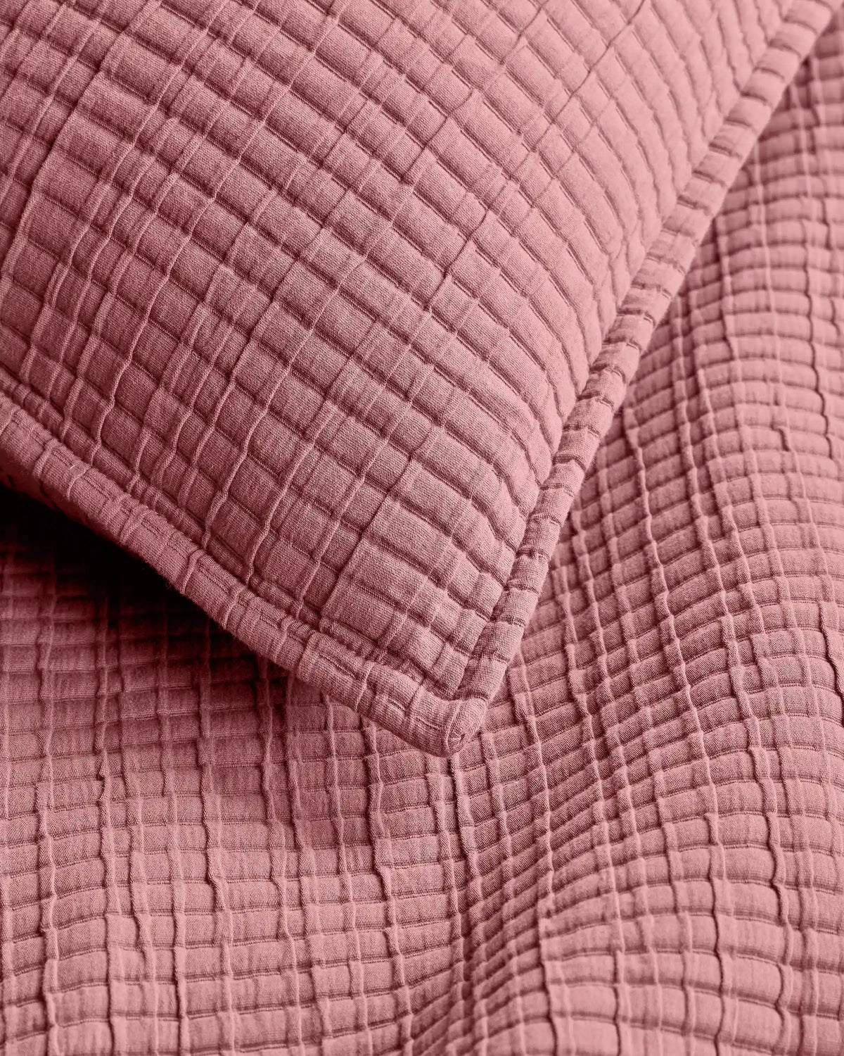 Organic Ribbed Cotton Shams