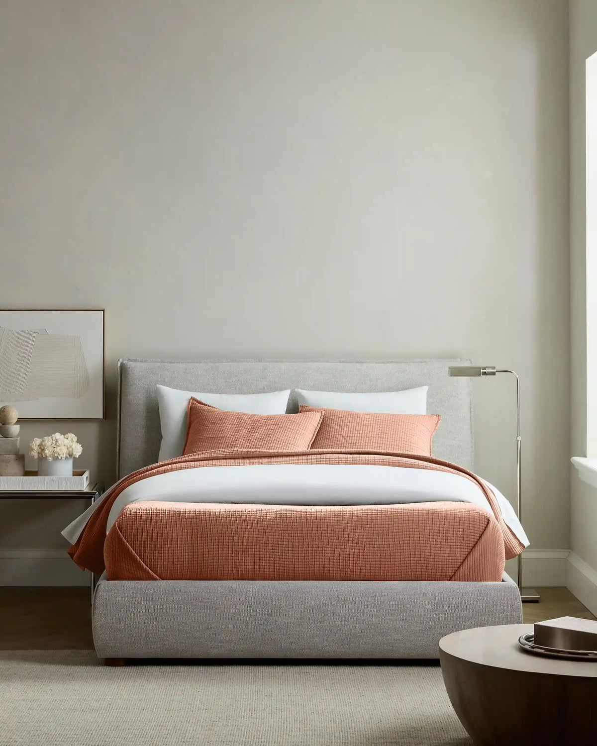 Organic Ribbed Cotton Shams