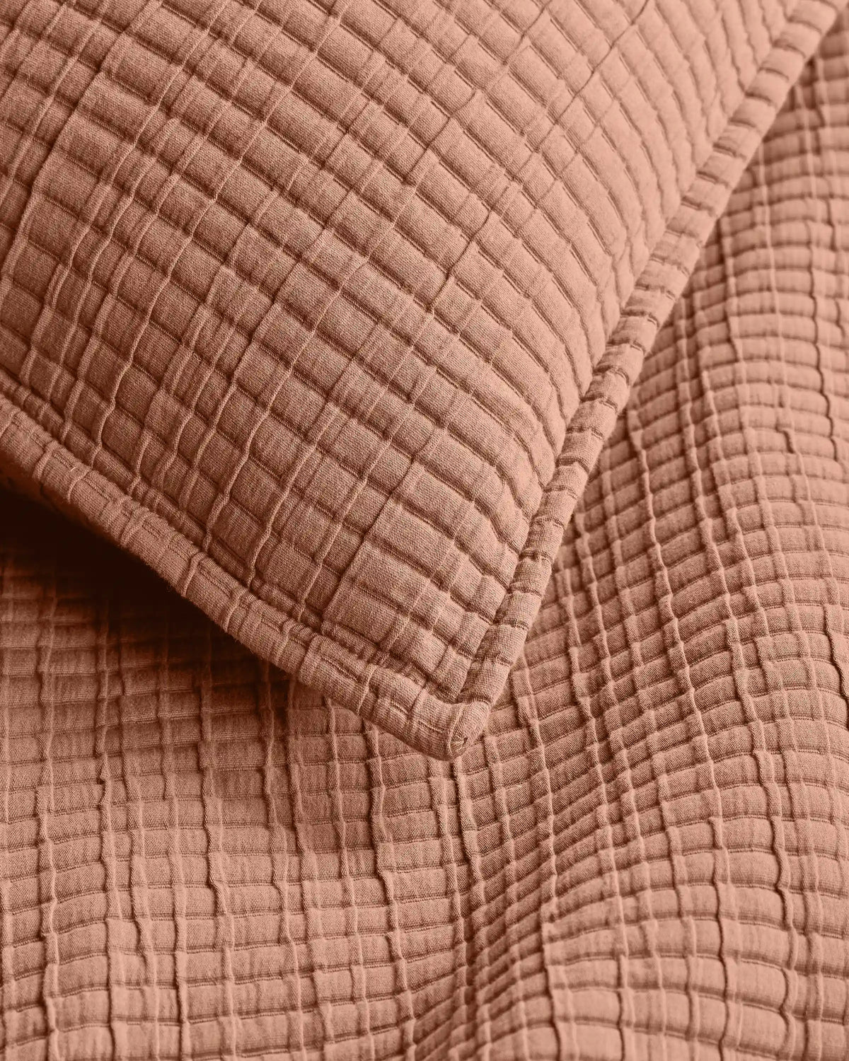 Organic Ribbed Cotton Shams