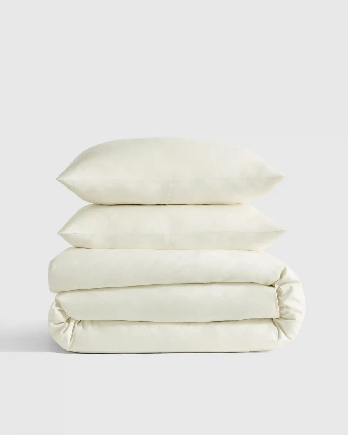 Organic Crisp Percale Duvet Cover Set