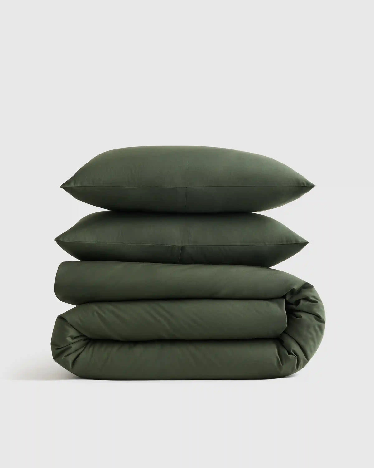 Organic Crisp Percale Duvet Cover Set