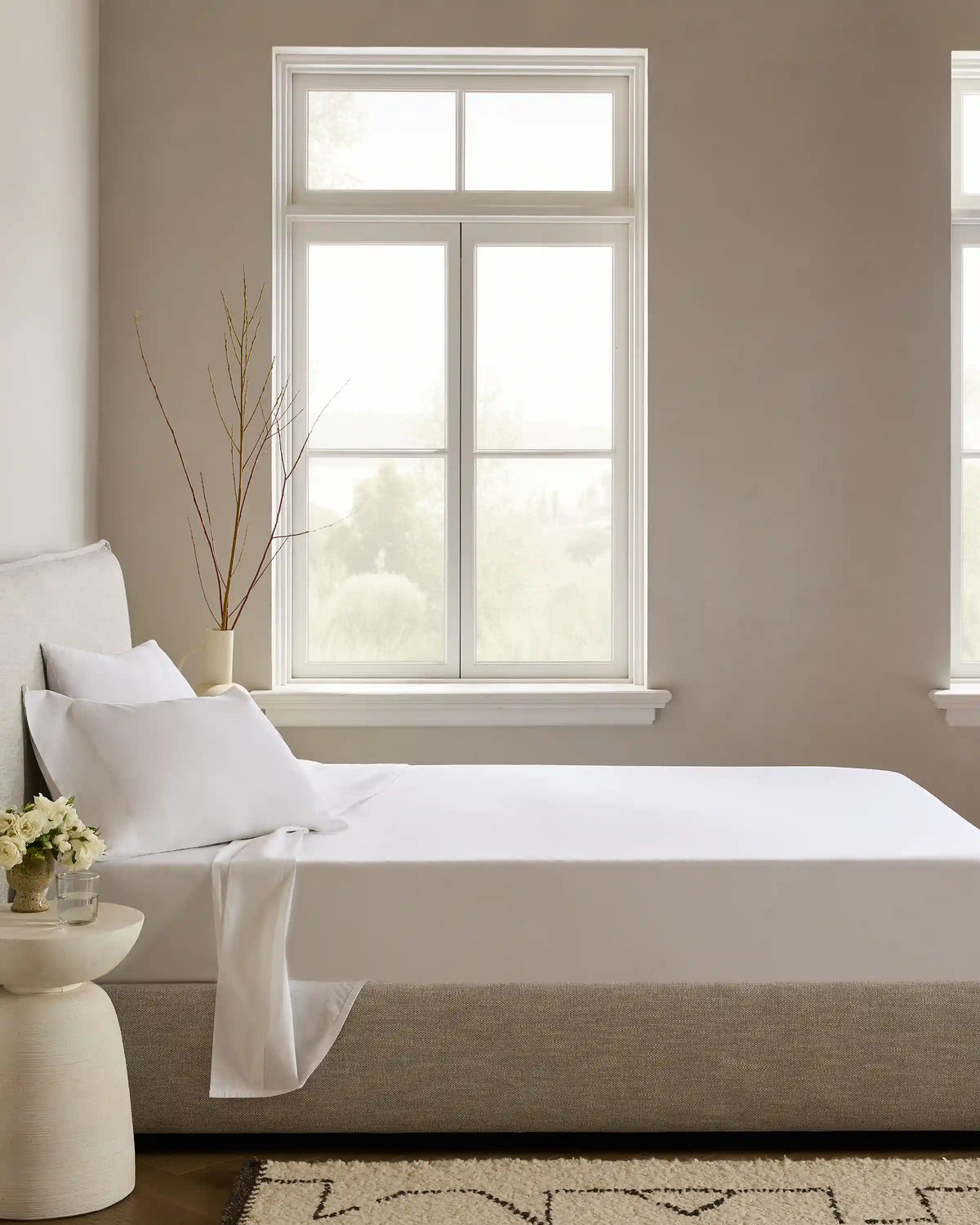 Organic Crisp Percale Sheet Set