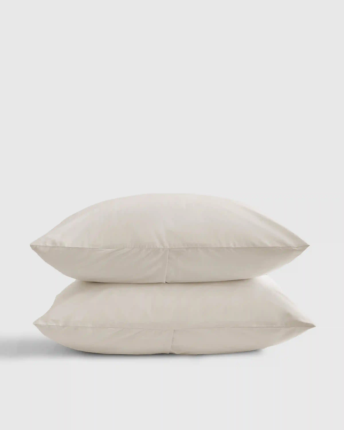 Organic Crisp Percale Sham Set
